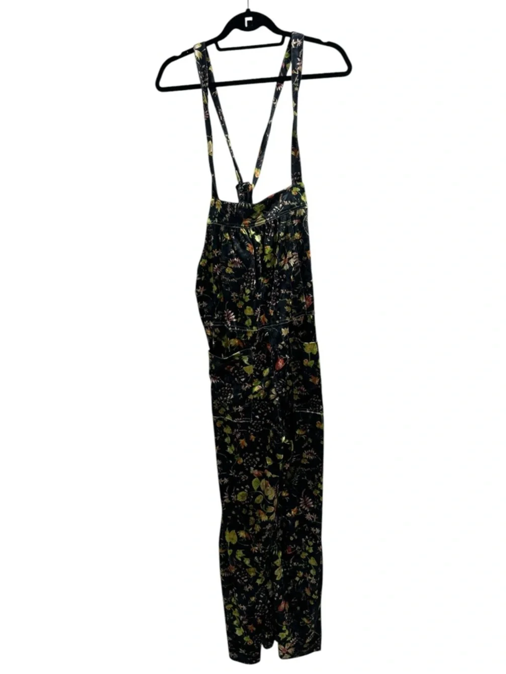 Natural life Dakota floral print velvet tieback jumpsuit - Picture 4 of 6